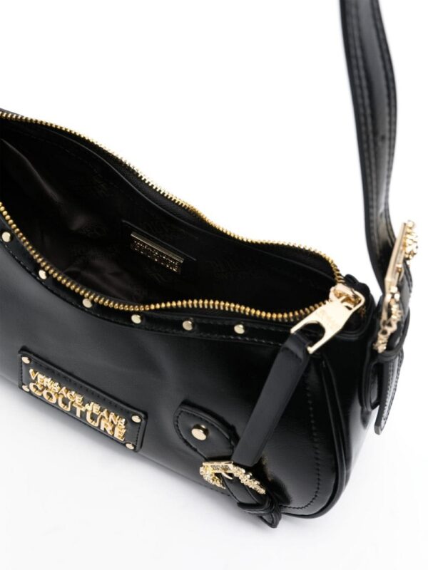 22124484_51943928_1000.jpg Versace Jeans Couture logo-patch faux-leather shoulder bag