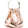 22129952_52080284_1000.jpg Jimmy Choo Bon Bon patent-finish bucket bag