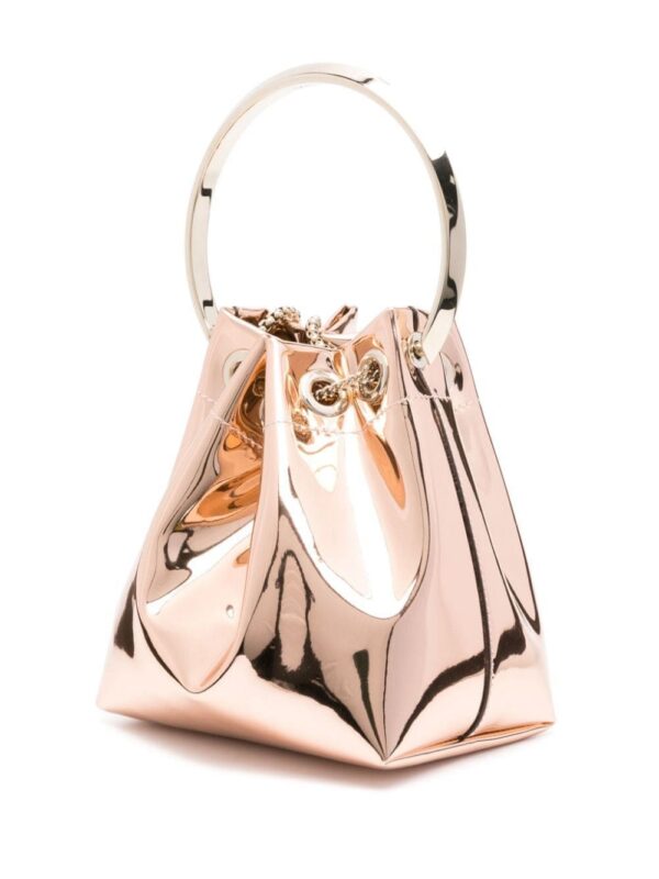 22129952_52080284_1000.jpg Jimmy Choo Bon Bon patent-finish bucket bag