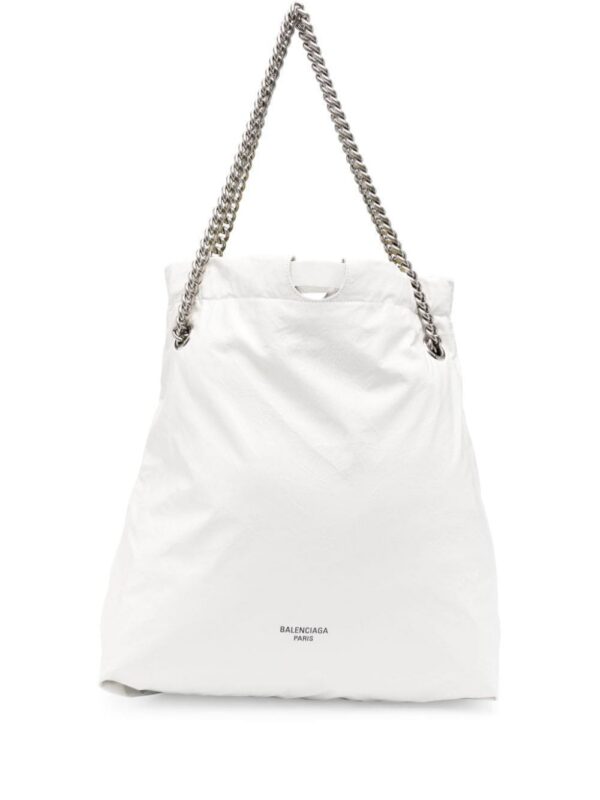 Balenciaga medium Crush leather tote bag
