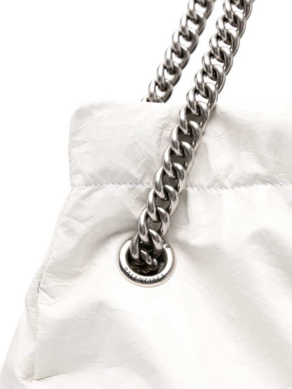 Balenciaga medium Crush leather tote bag
