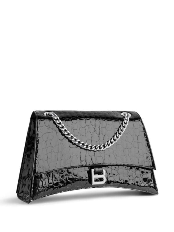 22136912_51998059_1000.jpg Balenciaga medium Crush crocodile-effect shoulder bag