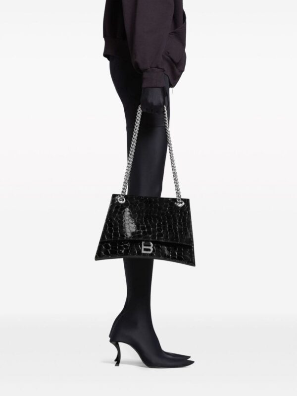 22136912_51998126_1000.jpg Balenciaga medium Crush crocodile-effect shoulder bag