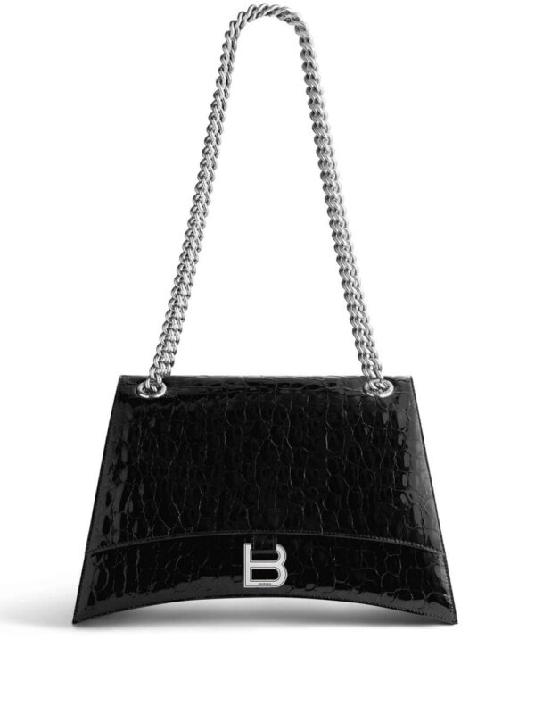 22136912_51998135_1000.jpg Balenciaga medium Crush crocodile-effect shoulder bag