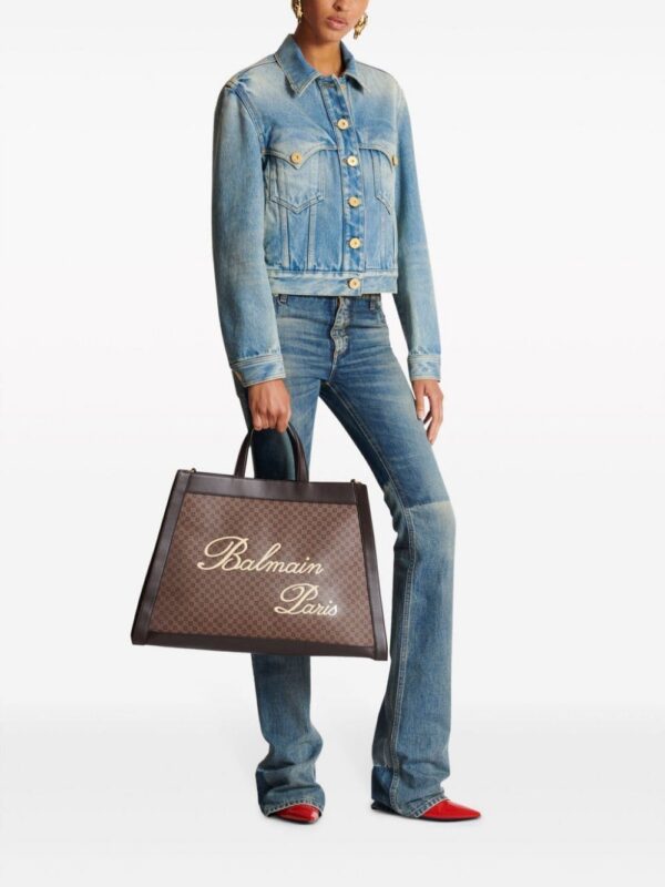 22143148_51895948_1000.jpg Balmain mini Olivier's Cabas tote bag