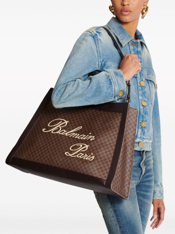 22143148_51895951_1000.jpg Balmain mini Olivier's Cabas tote bag
