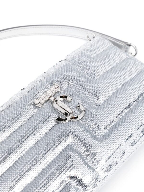 Jimmy Choo Avenue Slim sequin-embellished bag