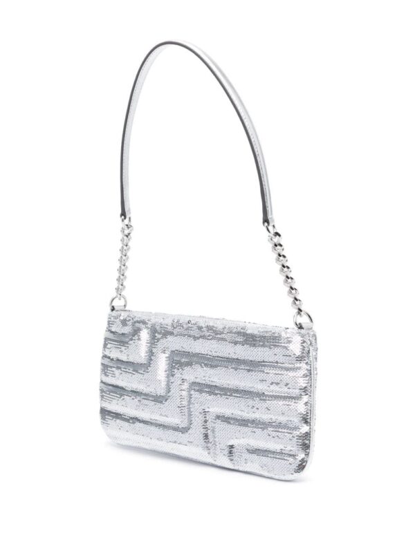 Jimmy Choo Avenue Slim sequin-embellished bag