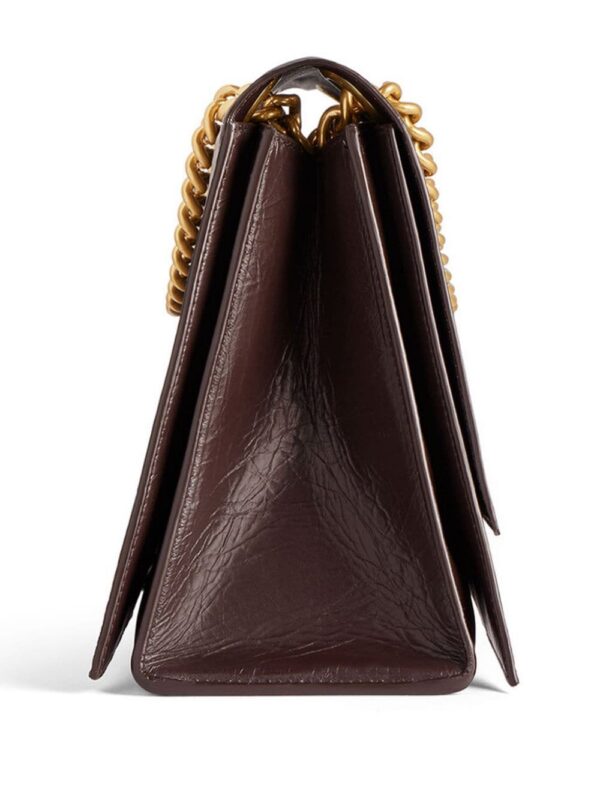 Balenciaga medium Crush leather shoulder bag
