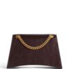 Balenciaga medium Crush leather shoulder bag