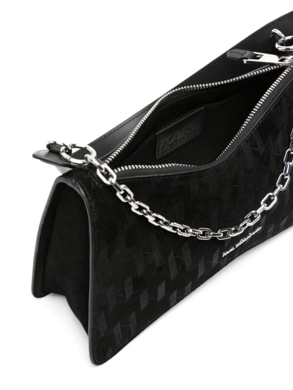 22147187_51953699_1000.jpg Karl Lagerfeld K/Seven Element monogram suede tote bag