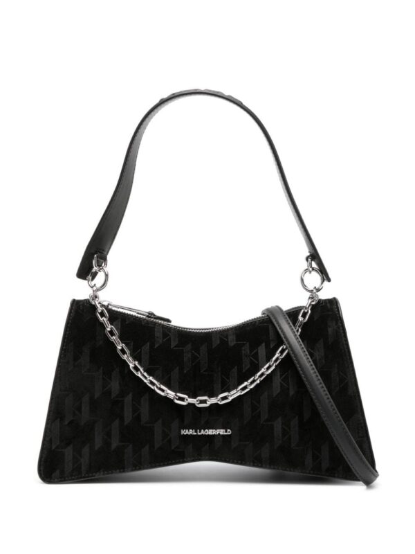 22147187_51953705_1000.jpg Karl Lagerfeld K/Seven Element monogram suede tote bag