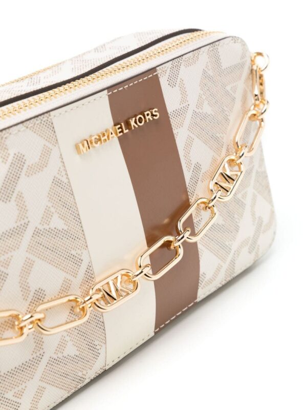 Michael Michael Kors Jet Set leather crossbody bag