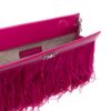 Michael Kors Tabitha feather-embellished leather shoulder bag
