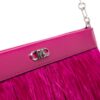 Michael Kors Tabitha feather-embellished leather shoulder bag
