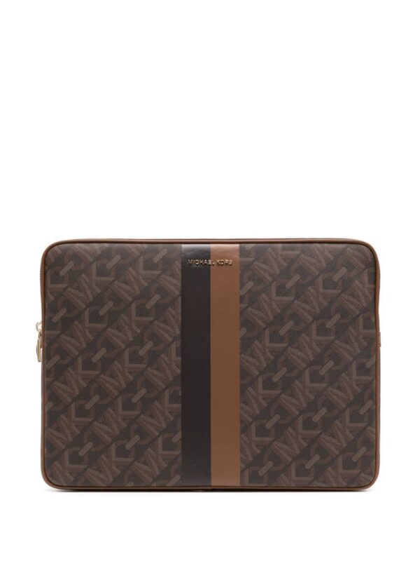 Michael Kors Jet Set logo-print laptop case