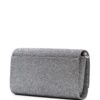 Michael Kors large Mona glitter-detail clutch bag