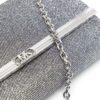 Michael Kors large Mona glitter-detail clutch bag