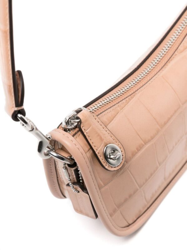 Coach Swinger 20 crocodile-effect shoulder bag