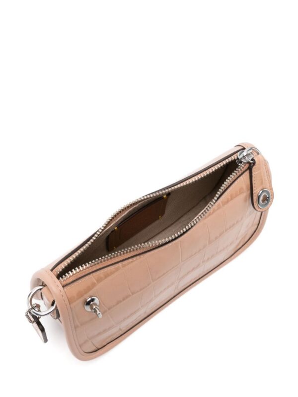 Coach Swinger 20 crocodile-effect shoulder bag