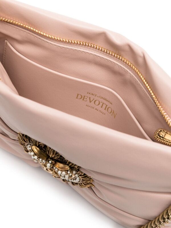 Dolce & Gabbana small Devotion leather shoulder bag