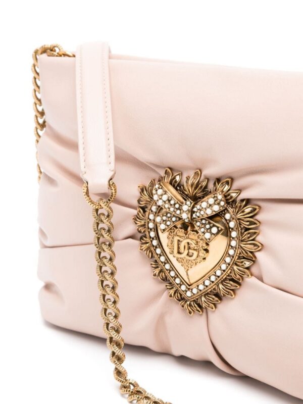 Dolce & Gabbana small Devotion leather shoulder bag