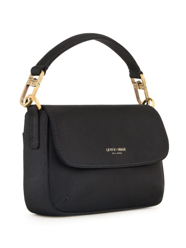 Giorgio Armani small La Prima suede shoulder bag
