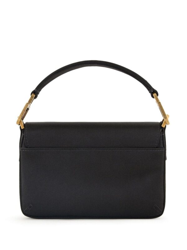 Giorgio Armani small La Prima suede shoulder bag