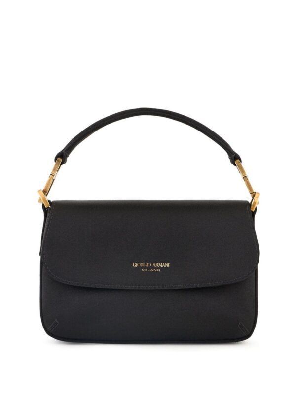 Giorgio Armani small La Prima suede shoulder bag