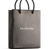 Balenciaga logo-print tote bag