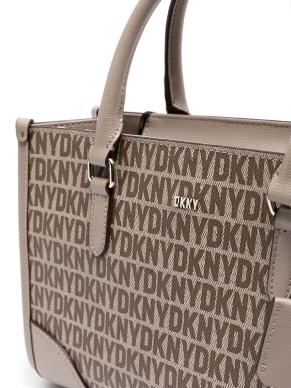 22214773_52076760_1000.jpg DKNY medium Perri logo-pendant faux-leather bag