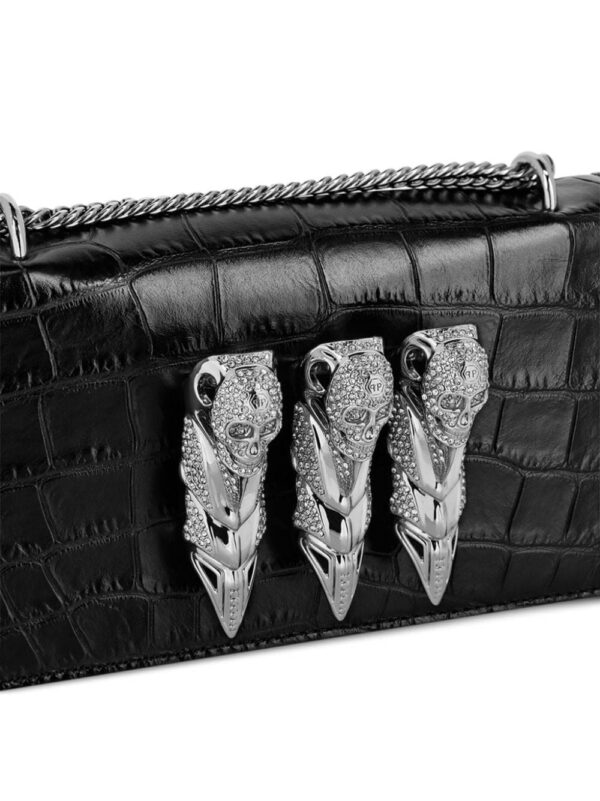 22223193_52545298_1000.jpg Philipp Plein small skull-appliqué shoulder bag