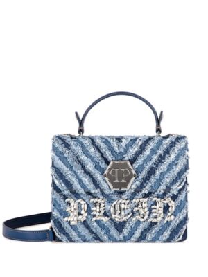 22223207_53016327_1000.jpg Philipp Plein large Denim tote bag