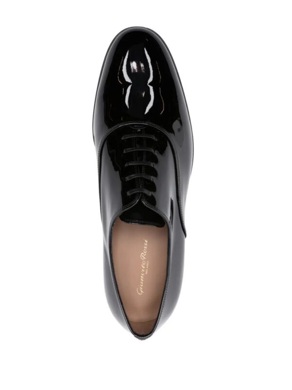 Gianvito Rossi  Vittorio patent-leather Oxford shoes