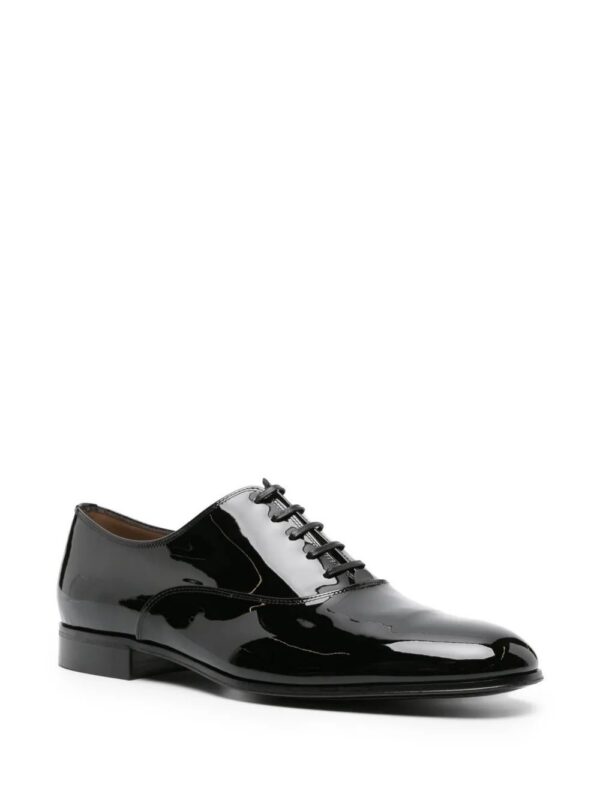 Gianvito Rossi  Vittorio patent-leather Oxford shoes