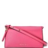 Michael Kors logo-lettering leather crossbody bag