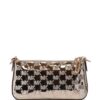 Michael Kors Empire logo-embossed leather shoulder bag
