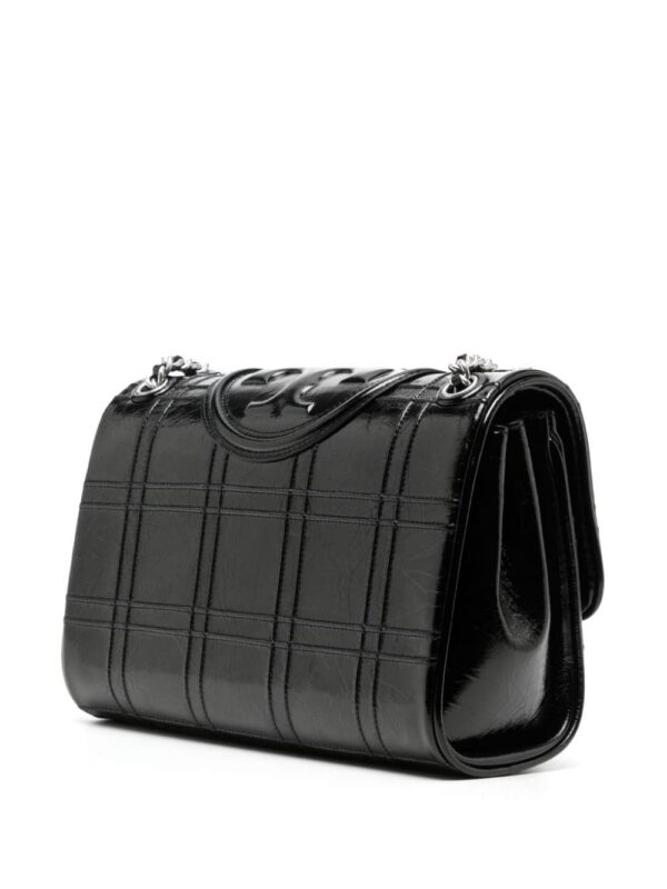 22234809_52090807_1000.jpg Tory Burch Fleming checked shoulder bag