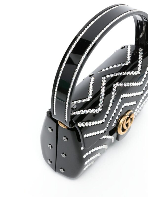 Gucci Broadway crystal-embellished tote bag