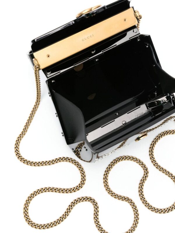 Gucci Broadway crystal-embellished tote bag