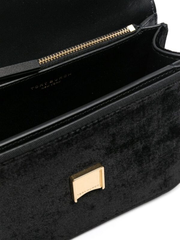 Tory Burch small Eleanor velvet crossbody bag