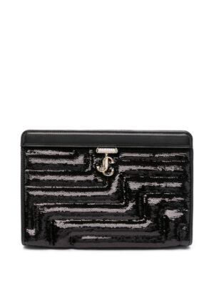 22245269_52102535_1000.jpg Jimmy Choo Avenue sequin-embellished clutch bag