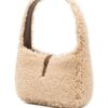 22245282_52083813_1000.jpg Saint Laurent mini Le 5 à 7 shearling tote bag