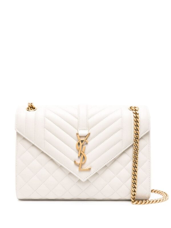 22245285_52077210_1000.jpg Saint Laurent medium Envelope logo-plaque quilted shoulder bag