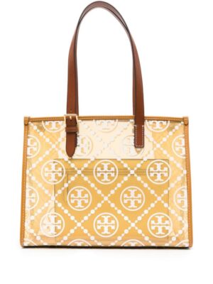 22261784_52119915_1000.jpg Tory Burch small Double T-monogram transparent tote bag