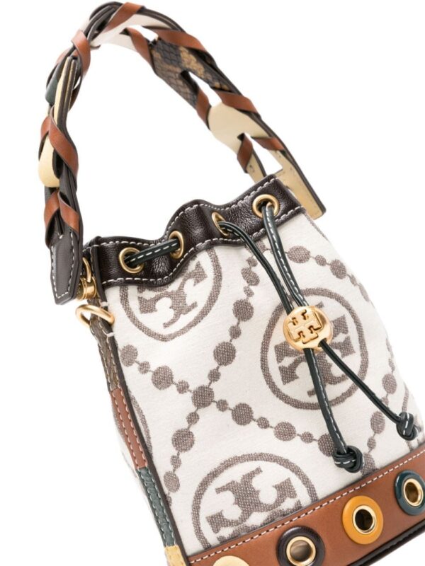 22261785_52116796_1000.jpg Tory Burch T Monogram jacquard cotton bucket bag