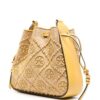 Tory Burch T Monogram embroidered shoulder bag