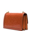 Tory Burch T Monogram patent-leather crossbody bag