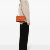 Tory Burch T Monogram patent-leather crossbody bag