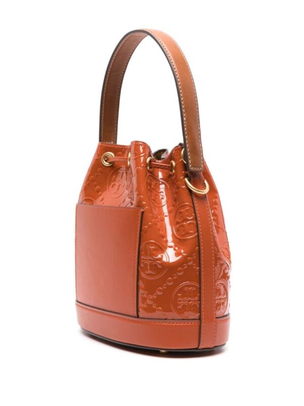22261820_52123173_1000.jpg Tory Burch Double T embossed-monogram bucket bag